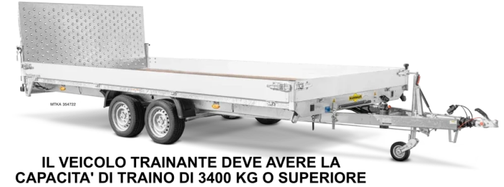 Rimorchio Auto Basculante 4,70x2,18