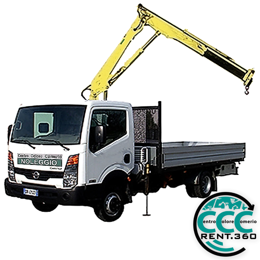 Furgone Cassonato Gru 352S sbraccio 6,30