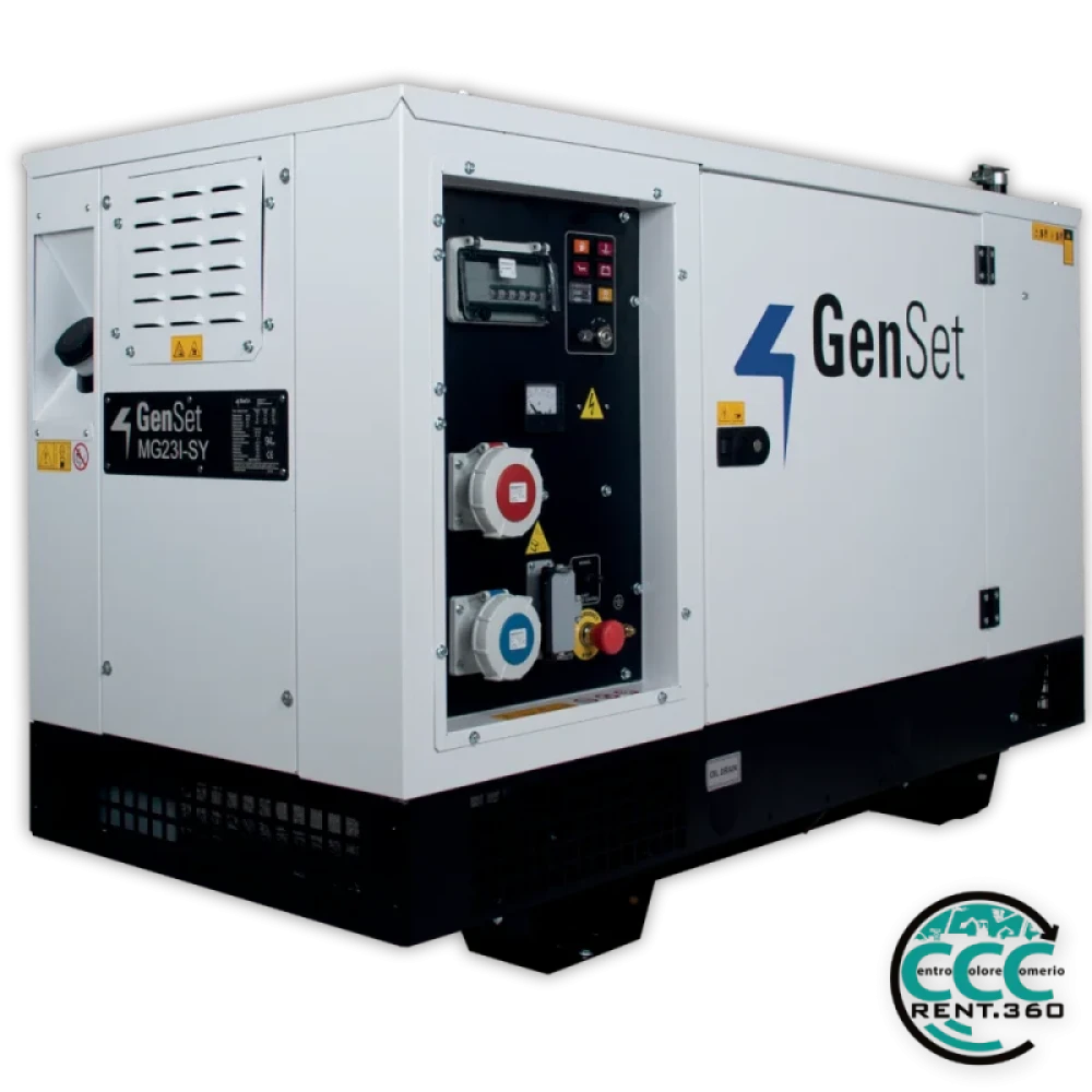Generatore Trifase Insonorizzato 23 kW Genset