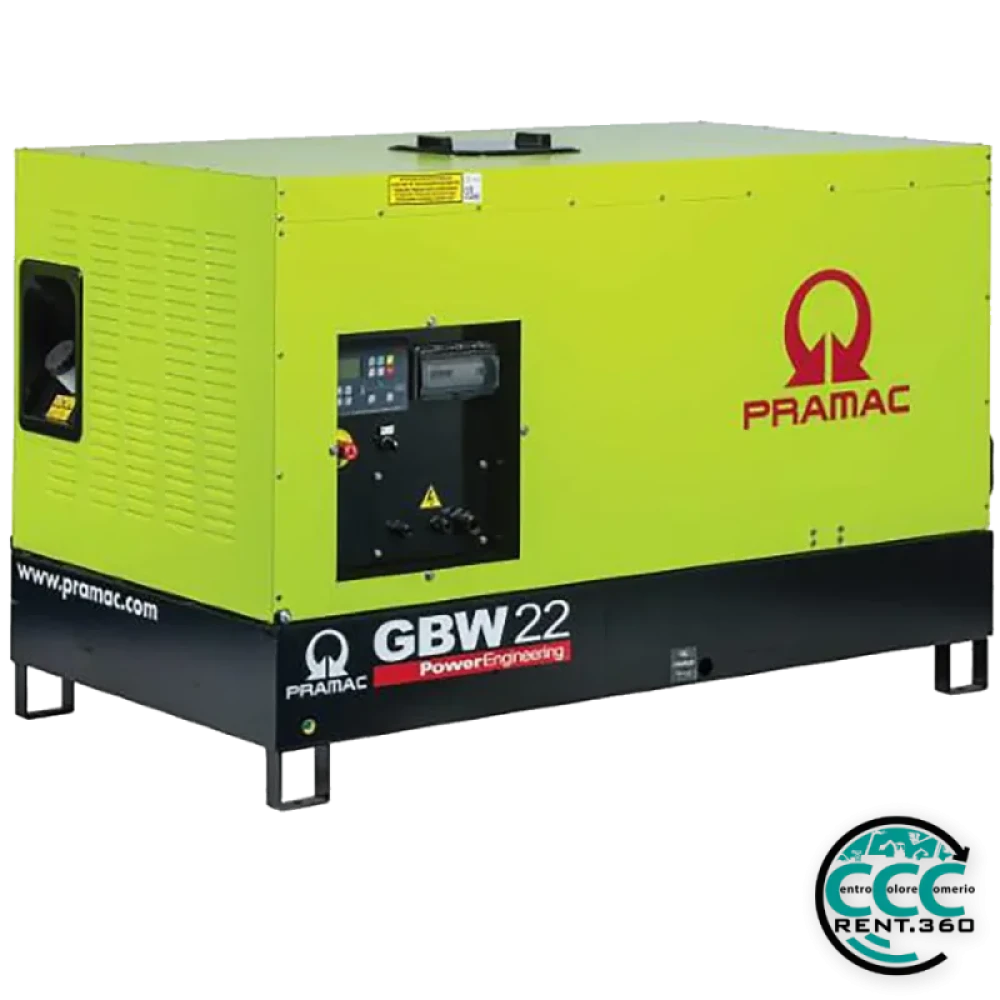 Generatore Trifase Insonorizzato 22kW Diesel