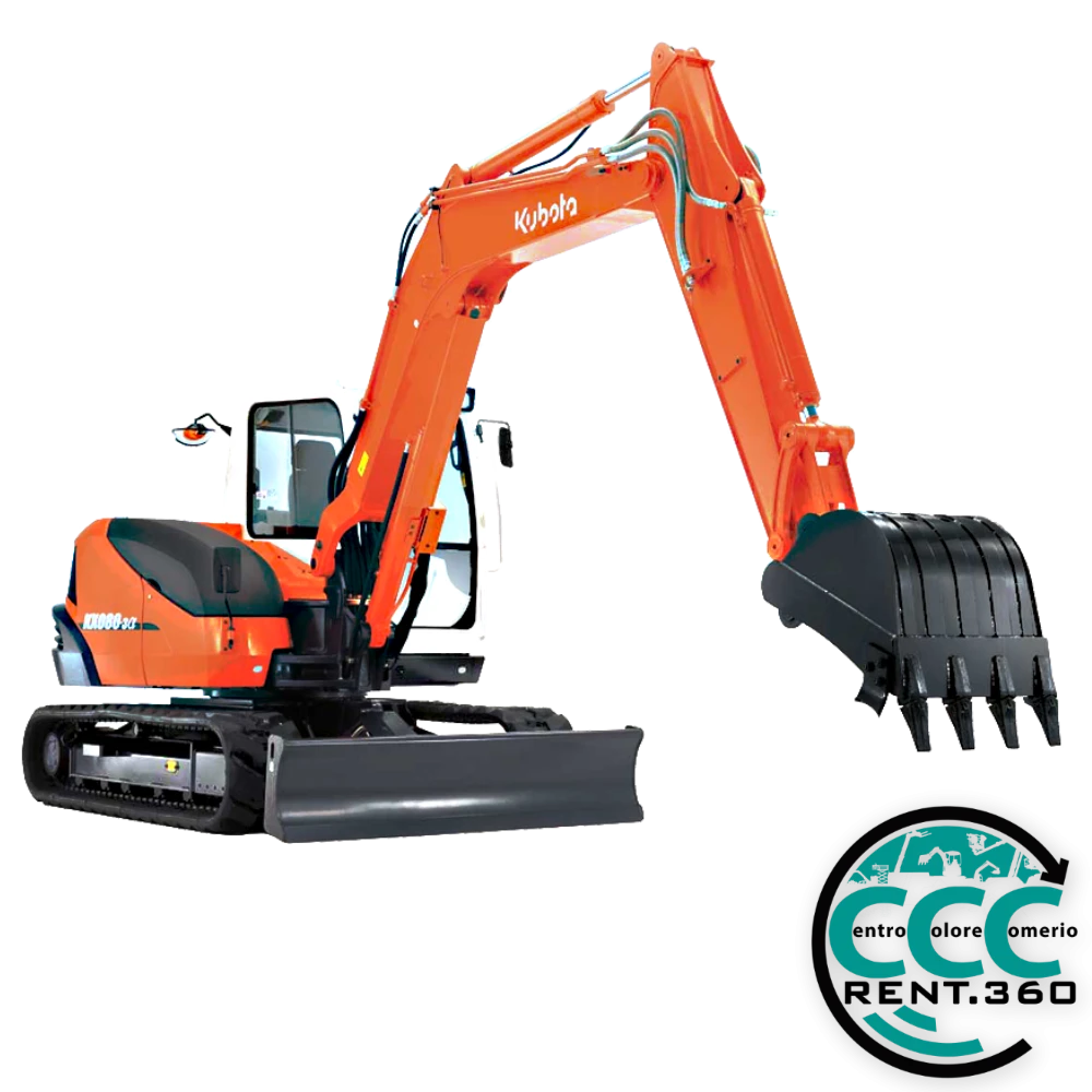 Escavatore 80 Quintali Kubota KX080-4