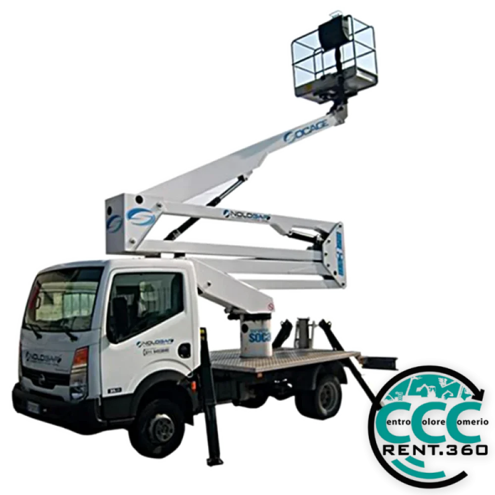 PLE Autocarrata 20 MT Stabilizzatori Tipo A