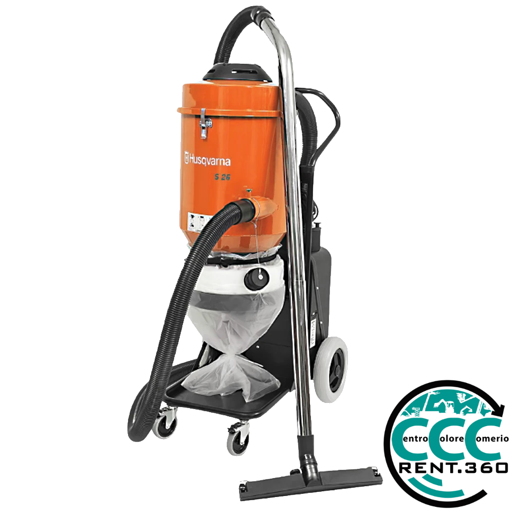 Aspirapolvere sacco continuo HEPA Husqvarna S26