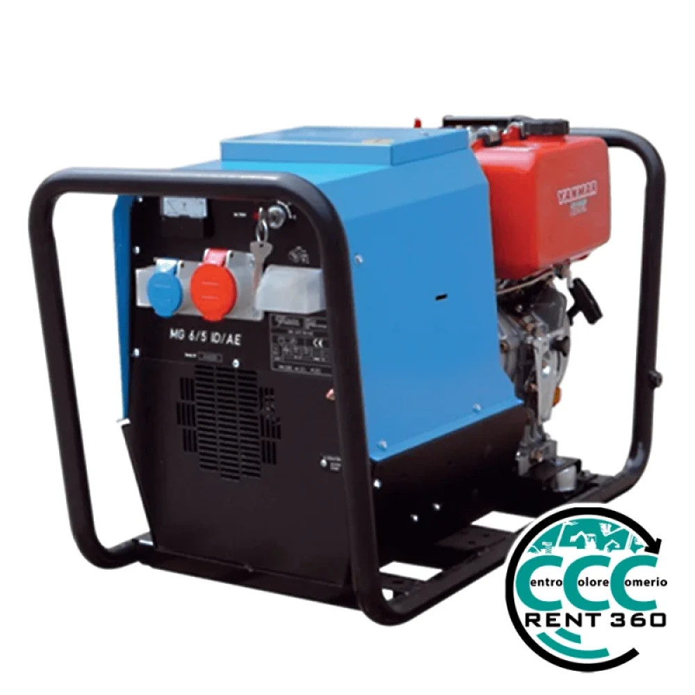Generatore Monofase MG6000 7kW Diesel Yanmar
